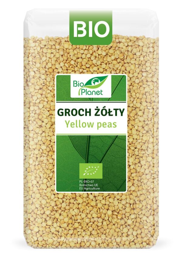 GROCH ŻÓŁTY BIO 1 kg - BIO PLANET