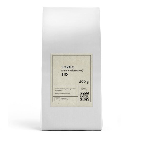 SORGO (ZIARNO OBŁUSZCZONE) BIO 500 g - THE PLANET