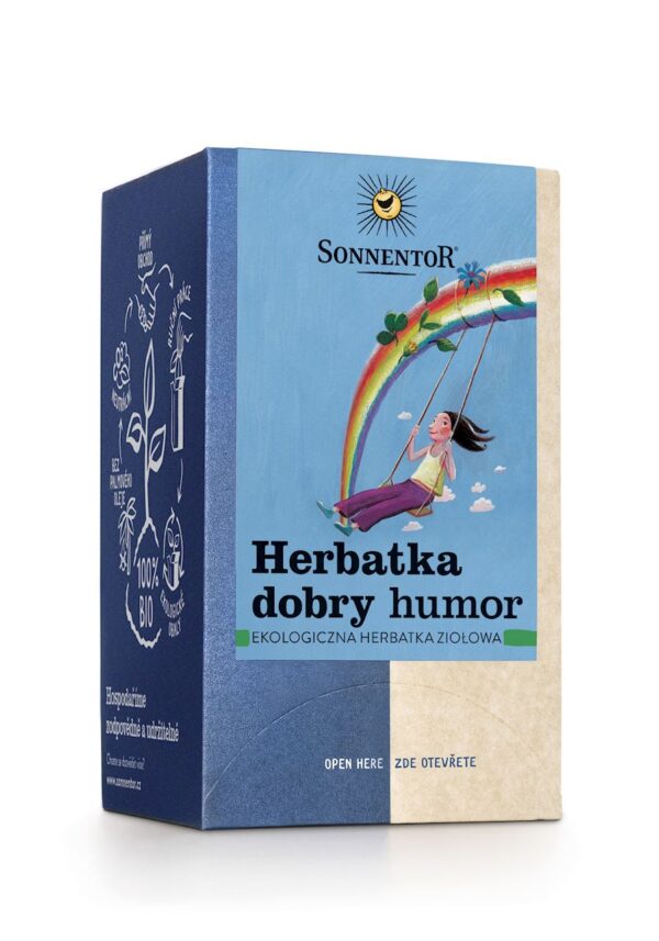 HERBATKA ZIOŁOWA DOBRY HUMOR (GOOD MOOD) BIO (18 x 1,5 g) 27 g - SONNENTOR